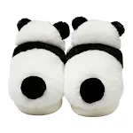 Winter Three-dimensional Panda Fleece-lined Thickened Cotton Slippers, perfect for warm and cozy comfort around the hous — photo 1