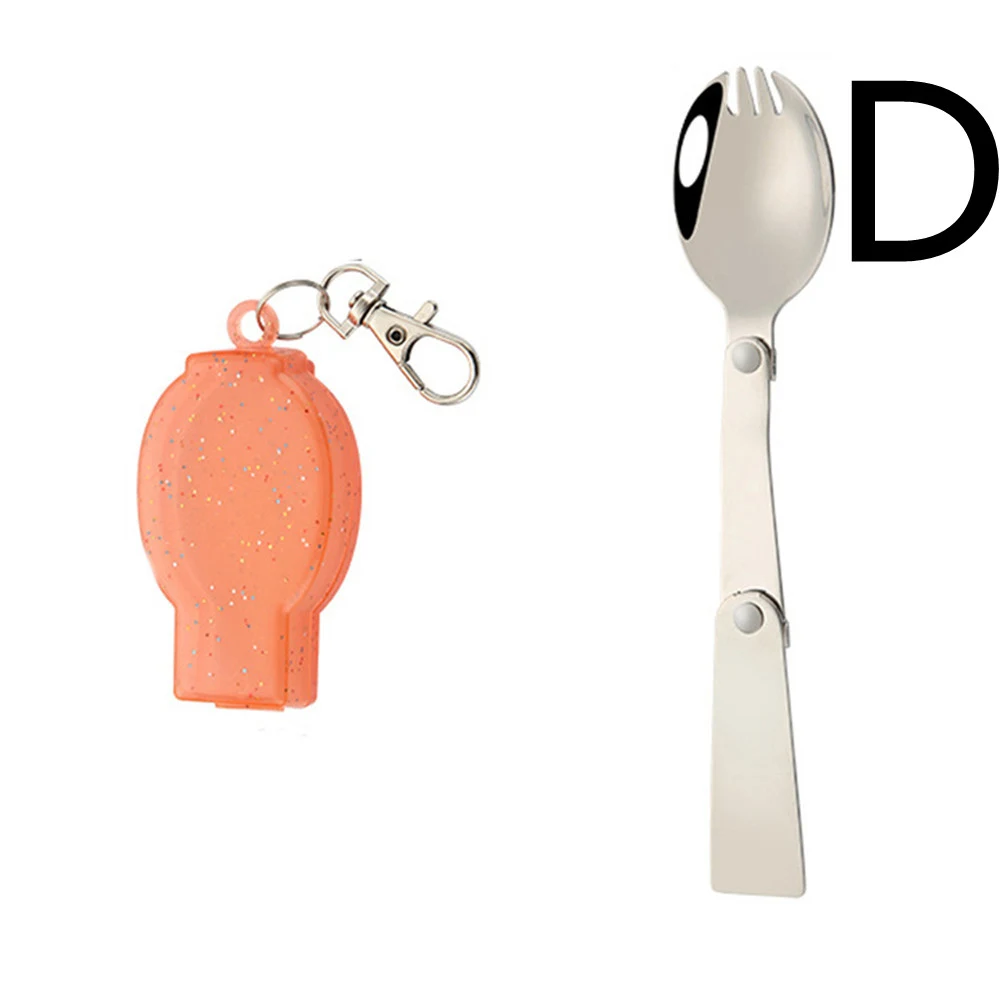 Title 7, Stainless Steel Outdoor Portable Folding Spoon ...