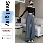 Women's Straight Loose High Waist Suit Wide-leg Pants Comfortable Elegant Versatile for Work Casual or Special Occasions — photo 9