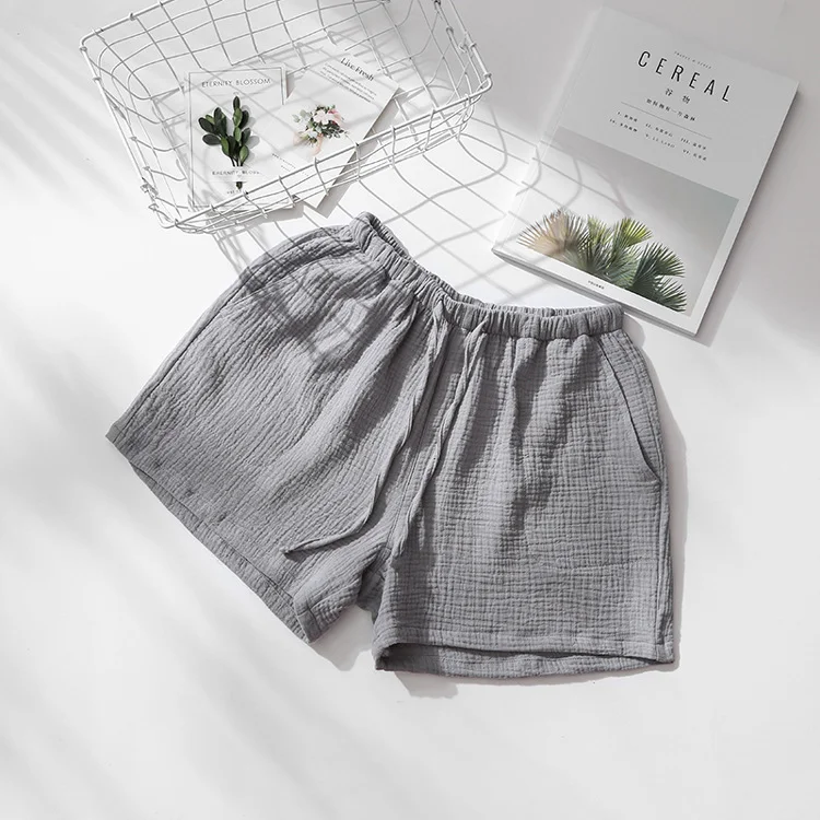 Title 15, Mens And Womens Summer Cotton Gauze Couple Pa...