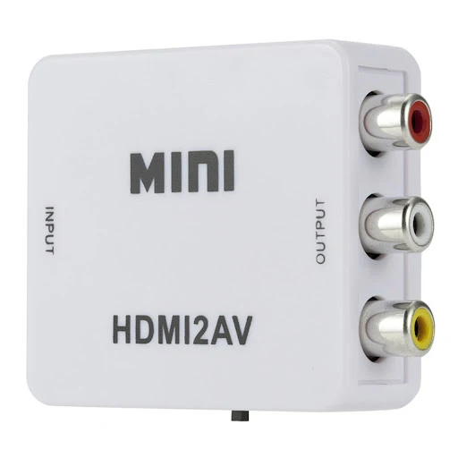 Title 10, HDMI to AV Converter HDMI to RCA Plastic Box Au...