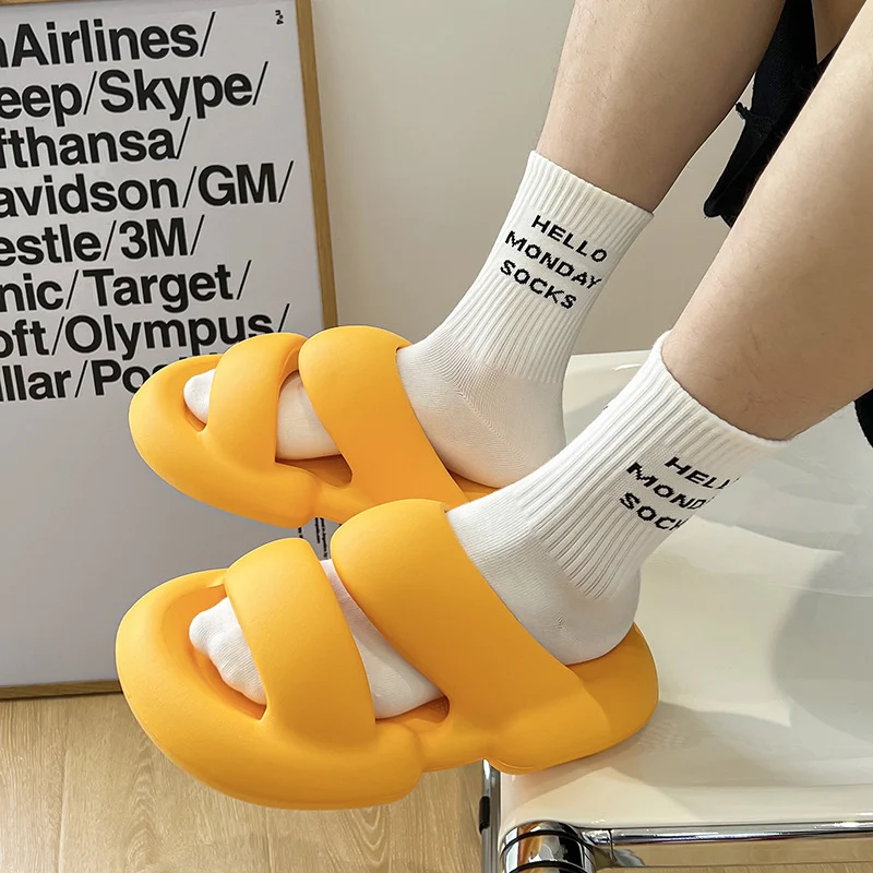 Women's Pudgy Thick-soled Casual Slippers for ultimate comfort and style at home. Perfect for everyday wear and relaxati — photo 15