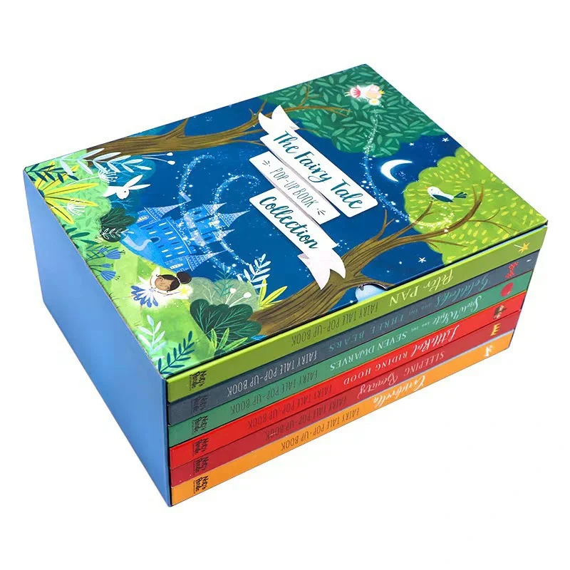 Entdecke 6 Bände englischer 3D-Märchen für Kinder. Interaktive Geschichten, die die Fantasie beflügeln und das Lesen fördern. — foto 13
