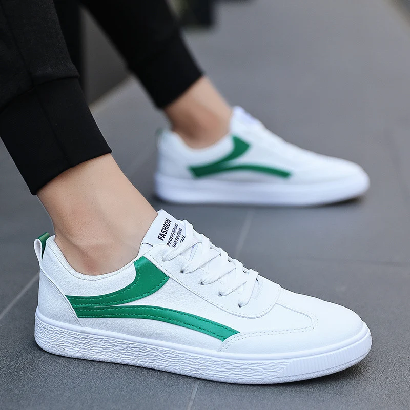Fashionable white casual shoes, offering everyday style and comfort. Versatile design, perfect for any casual outfit and — photo 4