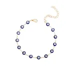 Blue anklet