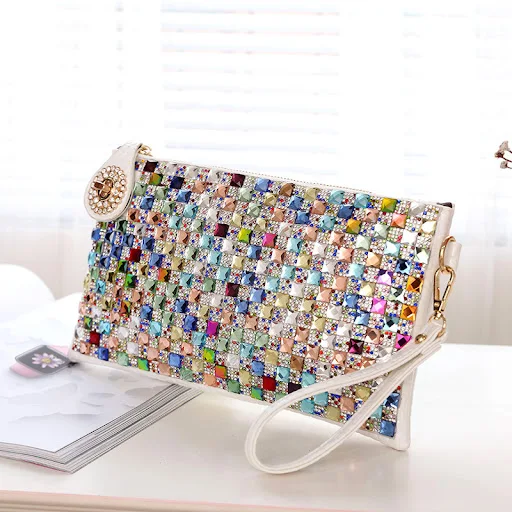 Title 5, Rhinestone Clutch Bag Ladies Small Bag Fashion ...