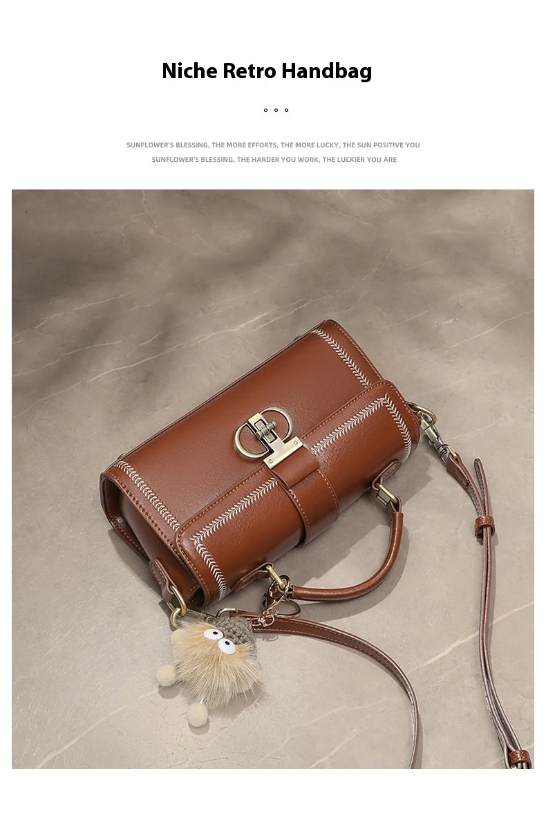 Title 7, Nova Bolsa de Ombro Feminina Advanced