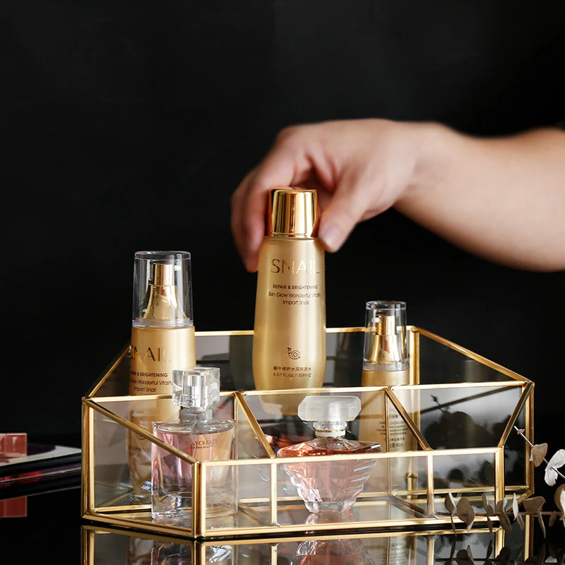 Title 7, Copper strip glass storage box. Elegant solutio...