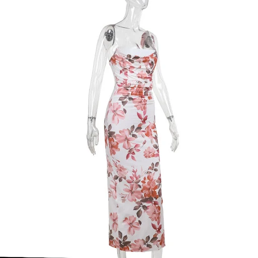 Title 4, Fashionable Printed Waist One-shoulder Suspende...