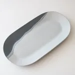Landscape long plate