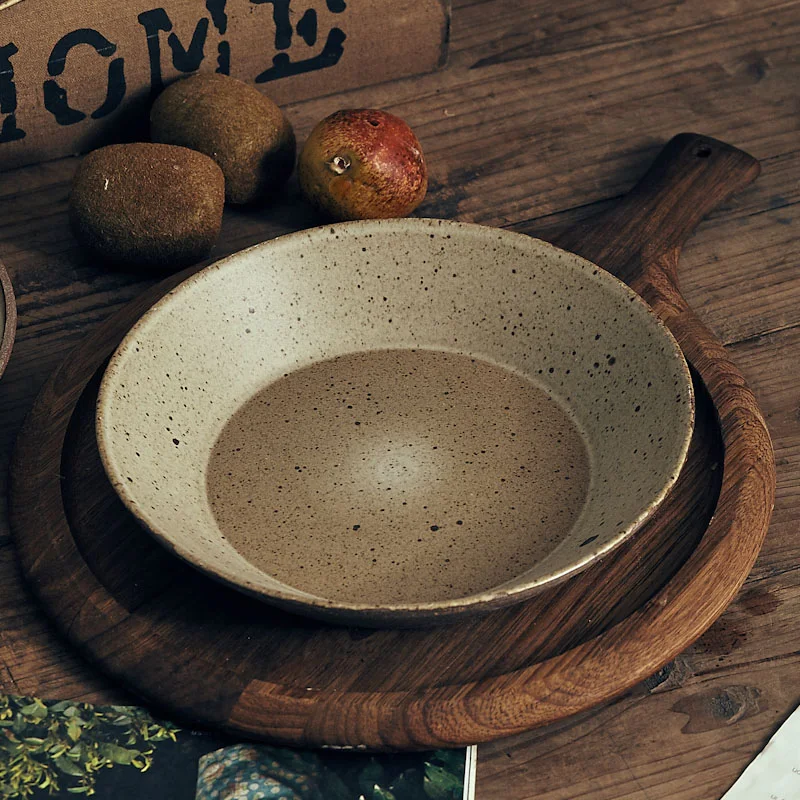 Title 10, Japanese Retro Nostalgic Creative Earthenware T...