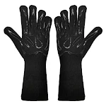 Spot Heat Insulation Oven Gloves for BBQ, Kitchen, Baking. Thick, High Temperature Resistant, Anti-Scald. Microwave & Ov — photo 6