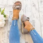 Women's platform sandals. Step up your style and comfort with these versatile platform sandals, perfect for any outfit o — photo 9