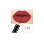 NICEFACE nude matte lipstick pencil for perfect lips. Long-lasting, easy application, intense color, and a natural matte — photo 6