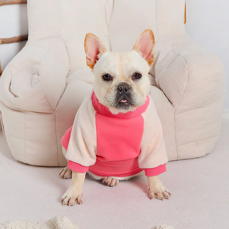 Extra Fleece Thick Pet Bichon Fadou Pug Hoodie, provides warmth and comfort for your dog, perfect for chilly weather adv — photo 2