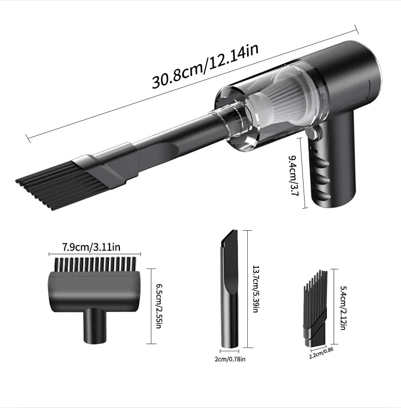 Title 6, Handheld Portable High-power Car Wireless Vacuu...