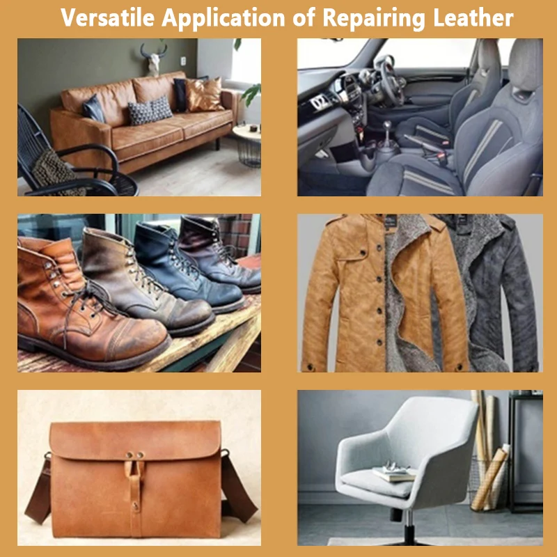 Title 13, Leather Repair Cream Restores, Protects and Rev...