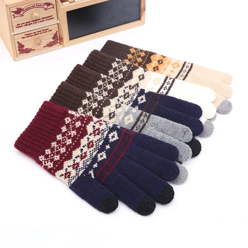 Title 4, Winter Cashmere-like Fleece-lined Thermal Knitt...