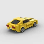 Auto sportiva puzzle piccole particelle per bambini. Gioco di costruzione per stimolare creatività e manualità. Divertimento assicurato. — foto 5
