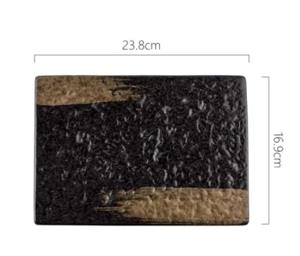 Title 3, Ceramic Roast Bird Plate for Sushi, Sashimi, We...