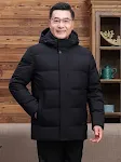 Men's Gradient Hooded Warm Winter Down Jacket. Stay warm and comfortable in style during the cold winter months. — photo 2
