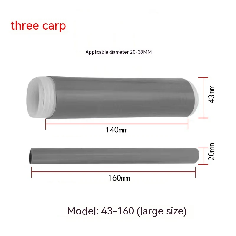 Silicone Cold Shrink Insulation Tube and Silicone Pan Handle Cover. Heat resistant, provides a secure and comfortable gr — photo 1