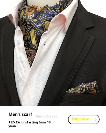 Title 23, Mens Paisley Tie, Pocket Square, Cufflinks and...