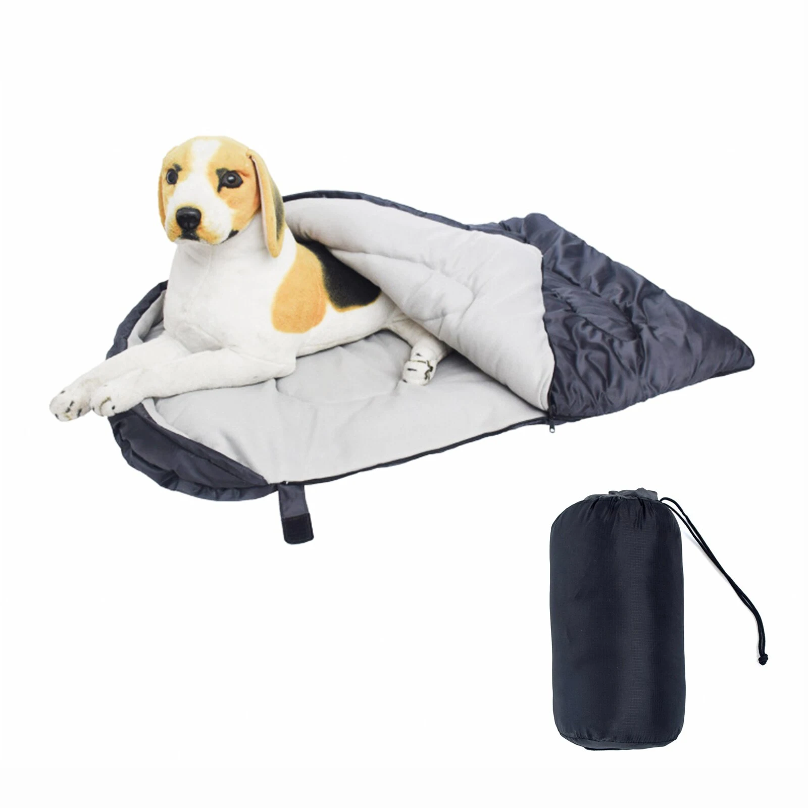 Pet dog sleeping bag for ultimate comfort, ideal for camping trips and travel. Keeps your dog warm, secure, and relaxed. — photo 3