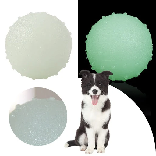 Title 2, Interactive pet glow ball. Provides fun, exerci...