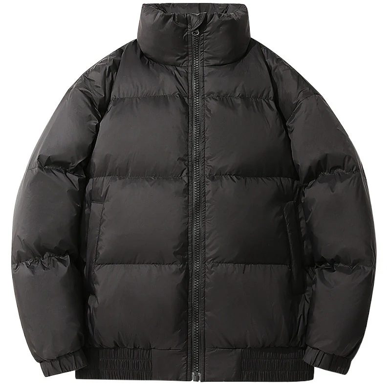 Duck down loose cotton coat for men and women. Warm, lightweight and comfortable for winter. The perfect choice for cold — photo 4