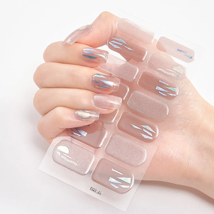 Title 2, Nagelstickers Fabrieksverkoop Bronzing Laser 3D...