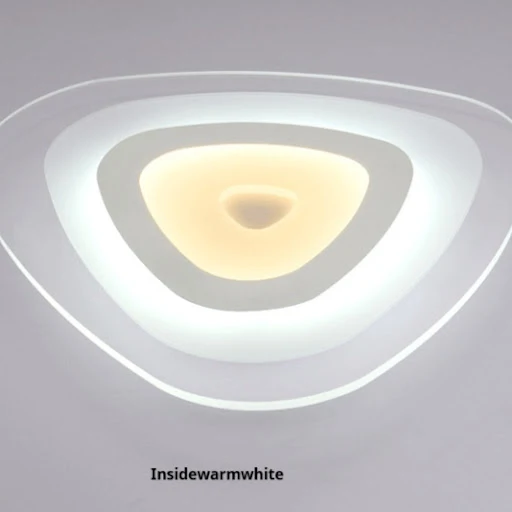 Title 9, Creative Triangle Ceiling Lamp for Bedroom and ...