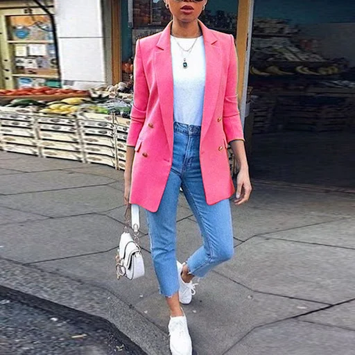 Title 10, Giacca cardigan a colori solidi
