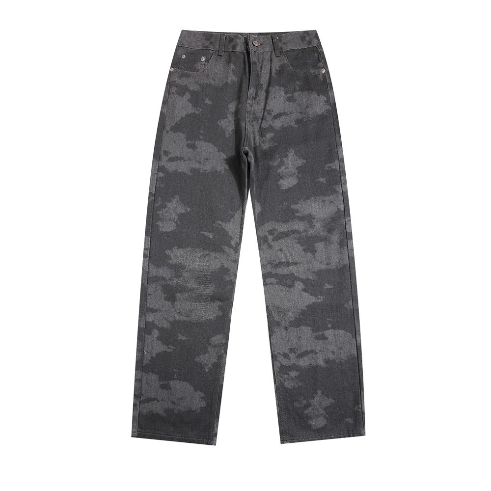 Muške Maskirne Pantalone za Sport i Casual, Široke Ravne Nogavice, Idealne za Outdoor Aktivnosti, Udobne i Stilske — foto 1