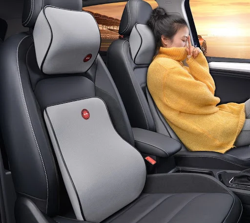 Title 7, Car Headrest Neck Protector Backrest Car Seat P...
