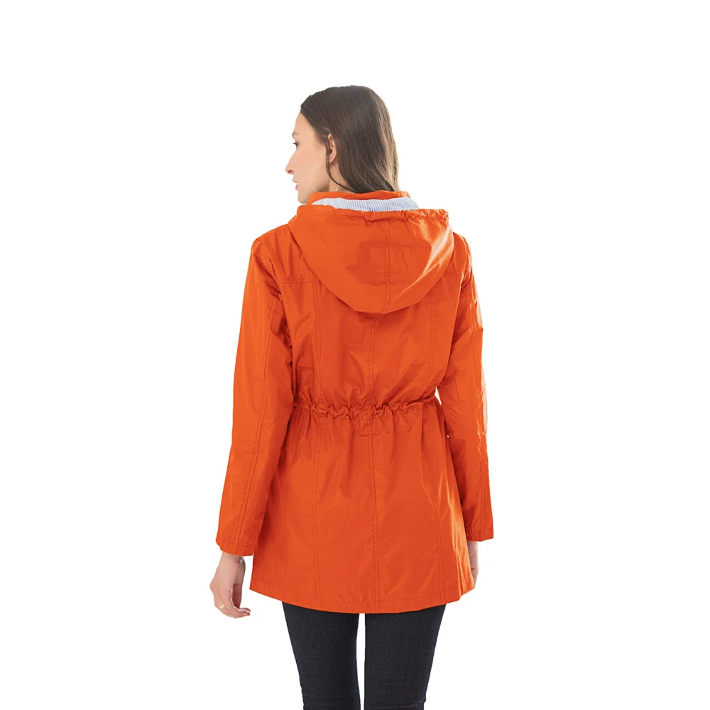 Title 21, Trench coat com capuz, para homens e mulheres, ...