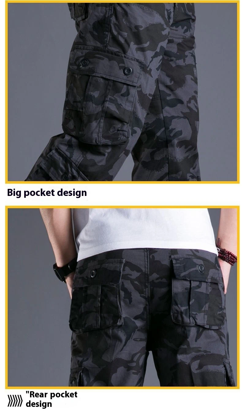 Title 15, Mens Straight Outdoor Camouflage Pants Durable...