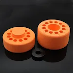 Orange Metal Iron Block