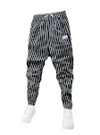 Men's Striped Pants Summer Thin Casual Slim Fit, lightweight and breathable, perfect for warm weather, stylish design, c — photo 3