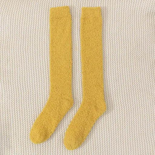 Title 8, No Hair Loss Coral Velvet Knee Socks For Childr...