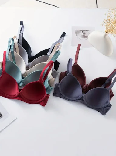 Title 17, Push Up Breast Holding Thin Cup Bra with Steel ...