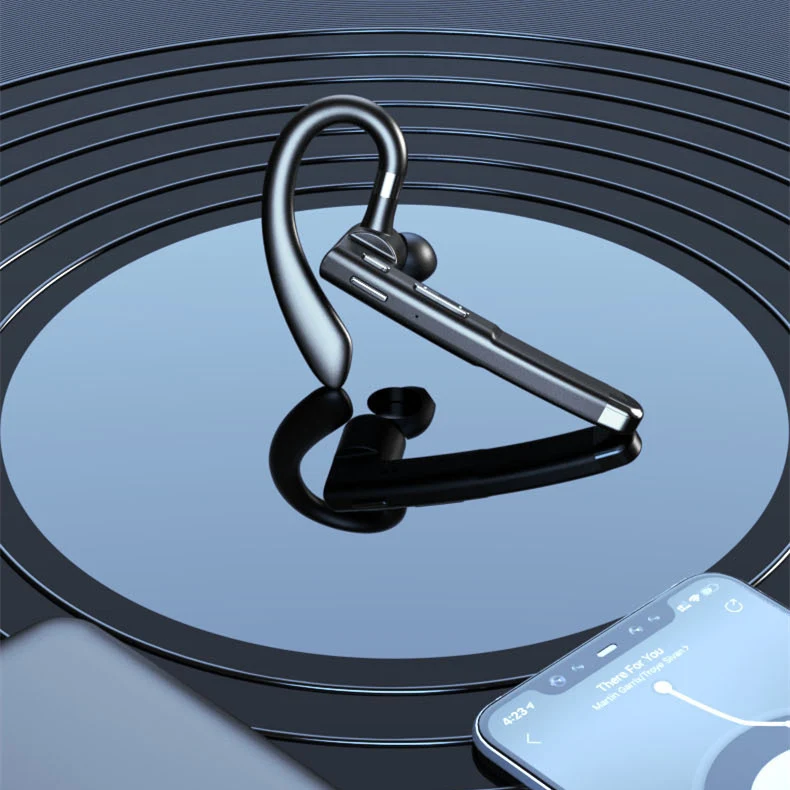 Auricolari wireless Bluetooth YYK520 5.1 con riduzione del rumore, sportivi, impermeabili, display digitale, cuffie business per chiamate chiare. — foto 6