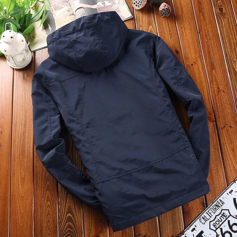 Title 4, Mens Thin Waterproof Windbreaker Jacket in Out...