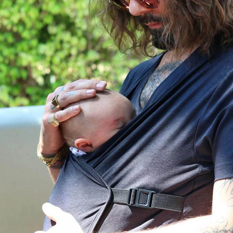 Title 1, Mother Soothing T-Shirt Vest Holding Baby Cloth...