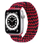 Correa de reloj elástica de silicona integrada tejida — foto 3