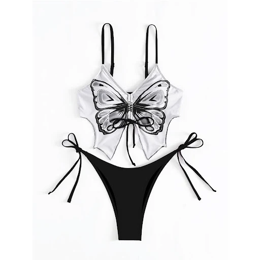 Title 14, European and American Sexy Style Butterfly Biki...