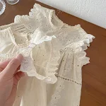Jaqueta sem mangas para bebê com bolsa de pum, tecido interno, super fofa, perfeita para conforto e segurança. — foto 5