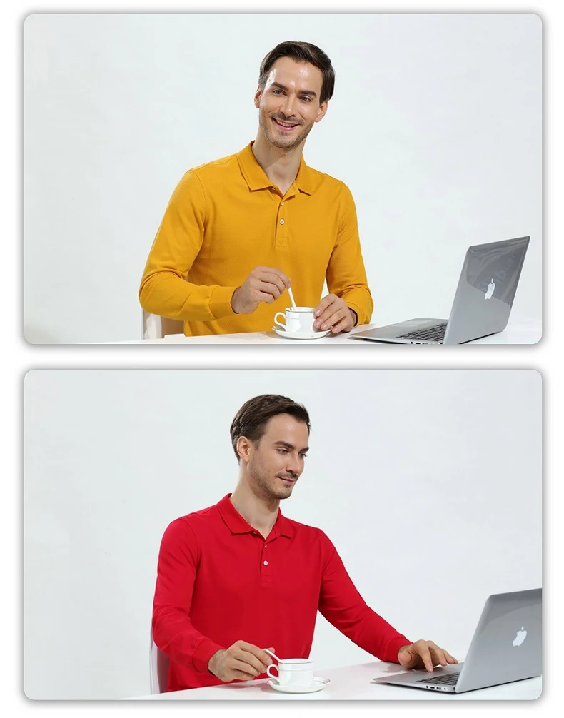 Title 5, Customized Autumn Advertising Lapel Polo Shirt ...