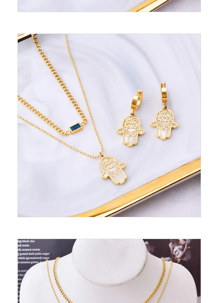 Title 4, Conjunto Colar, Pulseira e Brincos