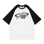 Magliette Raglan in puro cotone ampie Uomo e Donna Maniche corte Comfort e traspirabilità Abbigliamento estivo versatile e fresco — foto 7